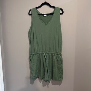 Forest Green Romper